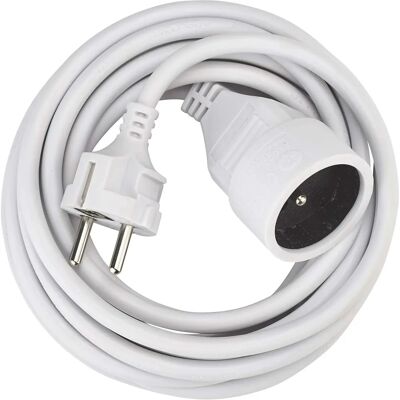 Przedłużacz Debflex 5m - 3G 1.5mm², 2P+T, 16A, Biały Przedłużacz Debflex 5m - 3G 1.5mm², 2P+T, 16A, Biały