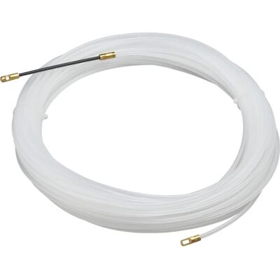 Cuerda de nylon Debflex para tirar cables - 25m - Blanco Cuerda de nylon Debflex para tirar cables - 25m - Blanco