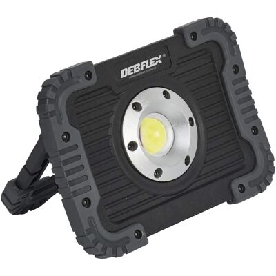 Faro a LED Debflex 600492 - Nero - 6500 K - Rinnovato - Faro a LED Faro a LED Debflex 600492 - Nero - 6500 K - Rinnovato - Faro a LED