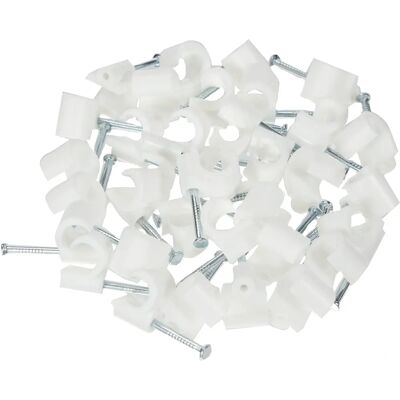 50 metalen kabelbinders - 8-12mm - 14mm - Wit 50 metalen kabelbinders - 8-12mm - 14mm - Wit