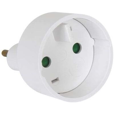 DEBFLEX D.4.8mm - Adapter 2P 10/16A - Zasilacz DEBFLEX D.4.8mm - Adapter 2P 10/16A - Zasilacz