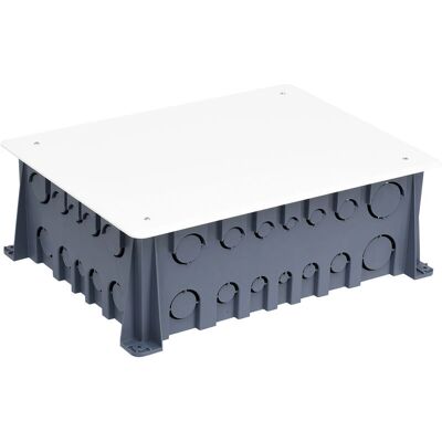 Boîte de jonction jaune pour grenier - 300x300x95 mm DEBFLEX Boîte de jonction jaune pour grenier - 300x300x95 mm DEBFLEX