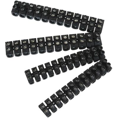 DEBFLEX - Zestaw 4 złączek 2,5-16mm² - Czarny DEBFLEX - Zestaw 4 złączek 2,5-16mm² - Czarny