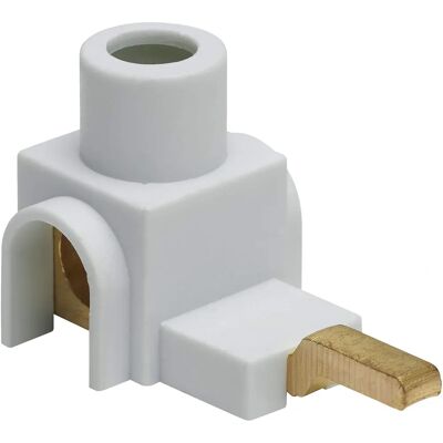 Terminal elétrico cinza Debflex 707190 - Suporta cabos de 25mm² Terminal elétrico cinza Debflex 707190 - Suporta cabos de 25mm²