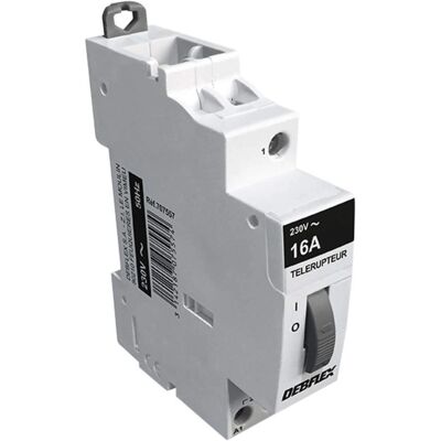 Interruttore Relè Debflex - 16A, Grigio, Controllo Remoto - Tipo di Prodotto Interruttore Relè Debflex - 16A, Grigio, Controllo Remoto - Tipo di Prodotto