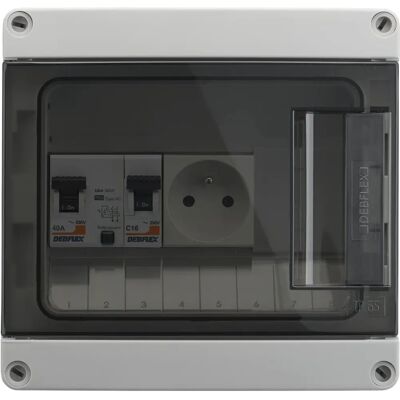 DEBFLEX - Wasserdichte Gartenkiste IP65 Inter Diff - Außenbereich DEBFLEX - Wasserdichte Gartenkiste IP65 Inter Diff - Außenbereich