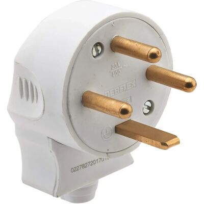 Legrand Prise mâle D.6mm - Prise 20A 3 broches T ronde Legrand Prise mâle D.6mm - Prise 20A 3 broches T ronde