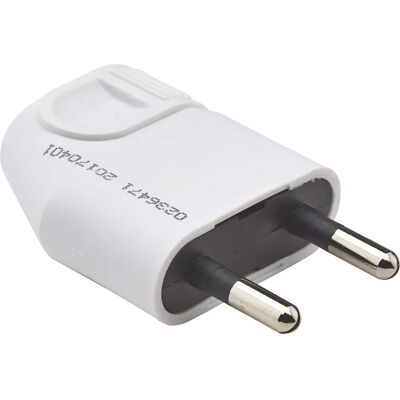 DEBFLEX 713620 Prise électrique blanche - 220V, 6A, protection latérale DEBFLEX 713620 Prise électrique blanche - 220V, 6A, protection latérale