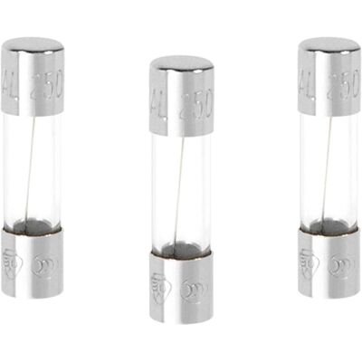 DEBFLEX Modell 715826 Glasrohr-Sicherung - 5x20mm 1A 250V Packung zu 3 DEBFLEX Modell 715826 Glasrohr-Sicherung - 5x20mm 1A 250V Packung zu 3