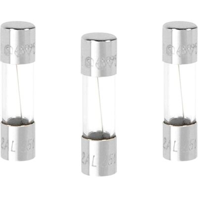 DEBFLEX 715846 Fusible en verre 5x20mm 2A 250V Pack de 3 - Publicité DEBFLEX 715846 Fusible en verre 5x20mm 2A 250V Pack de 3 - Publicité