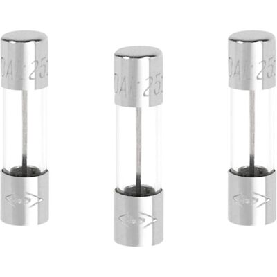DEBFLEX - Fusible en verre 5x20mm 10A 250V Ensemble de 3 DEBFLEX - Fusible en verre 5x20mm 10A 250V Ensemble de 3