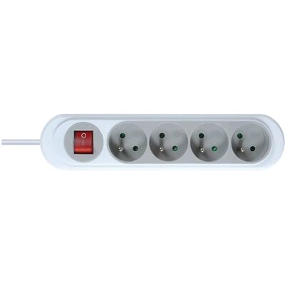 DEBFLEX Verlengsnoer met schakelaar - 4 stopcontacten - Galet DEBFLEX Verlengsnoer met schakelaar - 4 stopcontacten - Galet