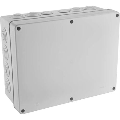 Debflex - 718080 - Wasserdichte Kabelverbindungsbox - Grau - IP55 Debflex - 718080 - Wasserdichte Kabelverbindungsbox - Grau - IP55
