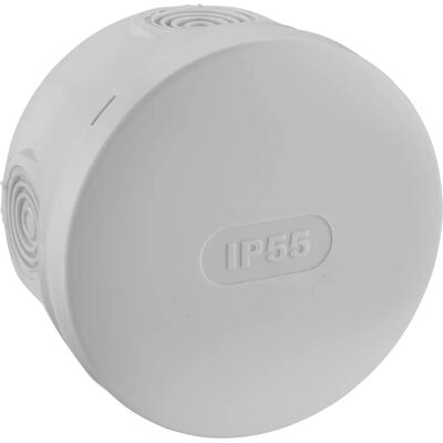 DEBFLEX - Caja de Conexiones Estanca 85mm - IP55 - Gris DEBFLEX - Caja de Conexiones Estanca 85mm - IP55 - Gris