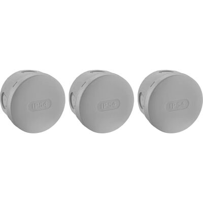 Debflex 3 boîtes de dérivation étanches IP54 70mm Debflex 3 boîtes de dérivation étanches IP54 70mm