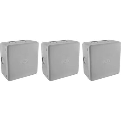 Debflex 718814 Wodoodporna elektryczna skrzynka rozdzielcza - Zestaw 3 Debflex 718814 Wodoodporna elektryczna skrzynka rozdzielcza - Zestaw 3