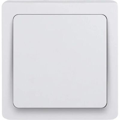 Bouton poussoir en surface Debflex blanc Bouton poussoir en surface Debflex blanc