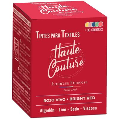 Teinture textile rouge vif Haute Couture - Teinture - Publicité Teinture textile rouge vif Haute Couture - Teinture - Publicité