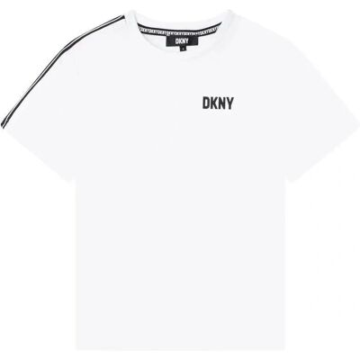 DKNY D25e18 Organisch Katoen Kort Mouw T-shirt - T-shirt DKNY D25e18 Organisch Katoen Kort Mouw T-shirt - T-shirt