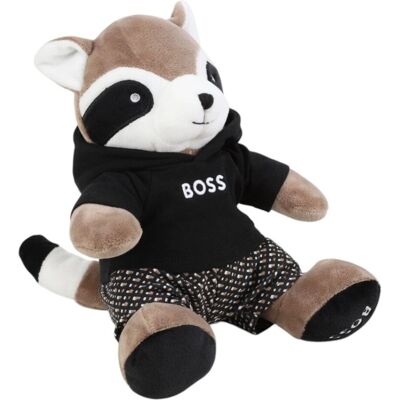 Ours en peluche marron rouge Hugo Boss - Jouet pour bébé - Publicité Ours en peluche marron rouge Hugo Boss - Jouet pour bébé - Publicité