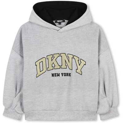 DKNY Felpa Grigia - Felpa DKNY Felpa Grigia - Felpa