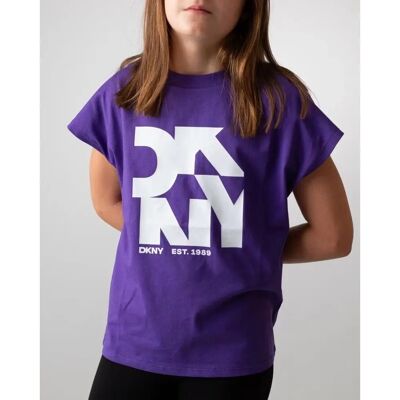 DKNY - Kids Around - Púrpura oscuro - Chica 16 - Camiseta DKNY - Kids Around - Púrpura oscuro - Chica 16 - Camiseta