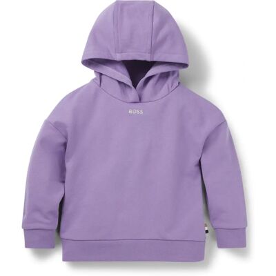Boss Kids' oversize hoodie med broderat logo - Huvtröja Boss Kids' oversize hoodie med broderat logo - Huvtröja