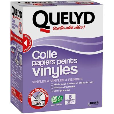 Klej do tapet winylowych Quelyd - 300g - Pasuje do wszystkich tapet winylowych Klej do tapet winylowych Quelyd - 300g - Pasuje do wszystkich tapet winylowych