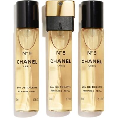Chanel N°5 Eau de Toilette Täyttö - Parfyymi, Kukka, Unisex Chanel N°5 Eau de Toilette Täyttö - Parfyymi, Kukka, Unisex