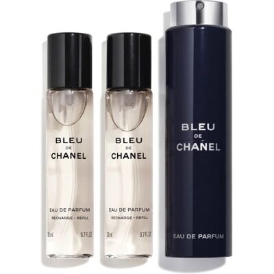 Chanel Bleu de Chanel Eau de Parfum - 3 x 20ml Chanel Bleu de Chanel Eau de Parfum - 3 x 20ml