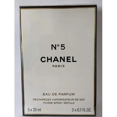 Chanel N5 Eau de Parfum Twist & Spray - Floreale Legnoso 3x20ml Chanel N5 Eau de Parfum Twist & Spray - Floreale Legnoso 3x20ml
