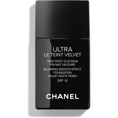 Chanel Ultra Le Teint Velvet Foundation - Acabado mate duradero Chanel Ultra Le Teint Velvet Foundation - Acabado mate duradero