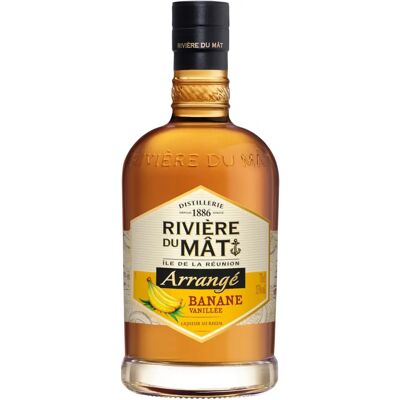 Rivière du Mât Banaan Vanille Rum 0,7L - Sterke Drank Rivière du Mât Banaan Vanille Rum 0,7L - Sterke Drank