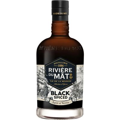 Rivière du Mât Black Spiced - Gewürzter Rum 35% Vol. Rivière du Mât Black Spiced - Gewürzter Rum 35% Vol.