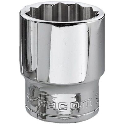 Facom, Steckschlüssel + Stecknuss, ZwölfkantSteckschlüsseleinsatz (21 mm) - Steck Facom, Steckschlüssel + Stecknuss, ZwölfkantSteckschlüsseleinsatz (21 mm) - Steck