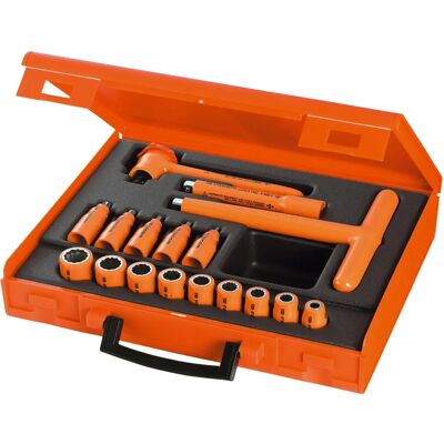 Facom J.401AVSE Steckschlüssel-Set mit quadratischem Antrieb - Werkzeugset Facom J.401AVSE Steckschlüssel-Set mit quadratischem Antrieb - Werkzeugset