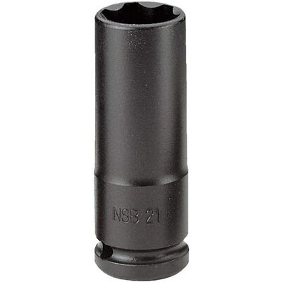 Facom Clé à choc - 27mm, 1/2 pouce, long, connecteur femelle Facom Clé à choc - 27mm, 1/2 pouce, long, connecteur femelle