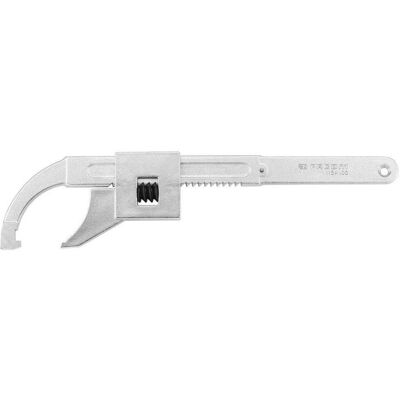 Facom 115A.100 Open-end Wrench - 5mm Capacity, 360mm Length, Chrome Handle Facom 115A.100 Open-end Wrench - 5mm Capacity, 360mm Length, Chrome Handle