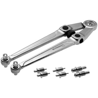 Klucz regulowany Facom w chromie - Pojemność 20-100mm - 245mm Klucz regulowany Facom w chromie - Pojemność 20-100mm - 245mm