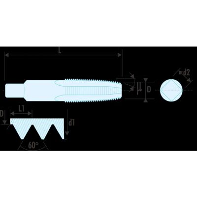 Facom M10 HSS-Gewindebohrer-Set - 80mm - Gewindeschneidwerkzeuge Facom M10 HSS-Gewindebohrer-Set - 80mm - Gewindeschneidwerkzeuge