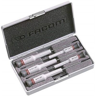 Facom Modello AEF2x75, AEF2.5x75, AEF3x75, AEF3.5x75, AEF4x75 - Set di cacciaviti Facom Modello AEF2x75, AEF2.5x75, AEF3x75, AEF3.5x75, AEF4x75 - Set di cacciaviti