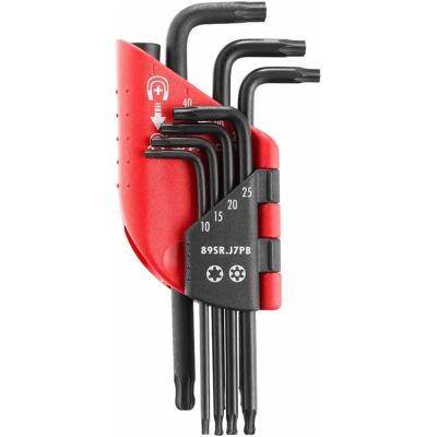 Juego de 7 llaves Torx con cabeza esférica - T10 a T40 Juego de 7 llaves Torx con cabeza esférica - T10 a T40