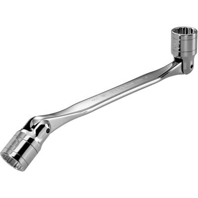 Facom 66A.16X17 - Llave de vaso articulada - Rotación 180° Facom 66A.16X17 - Llave de vaso articulada - Rotación 180°