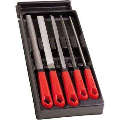 Facom Modular File Set - 5 Pcs, 175mm Facom Modular File Set - 5 Pcs, 175mm