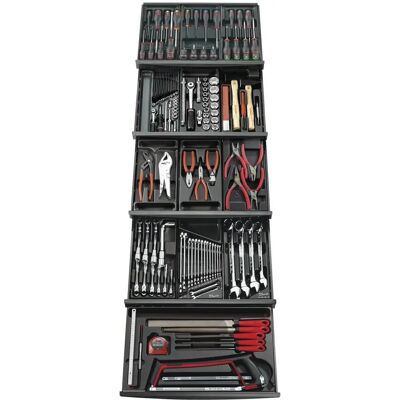 Ensemble d'outils FACOM - 145 outils, 13 modules, pour 5 tiroirs Ensemble d'outils FACOM - 145 outils, 13 modules, pour 5 tiroirs