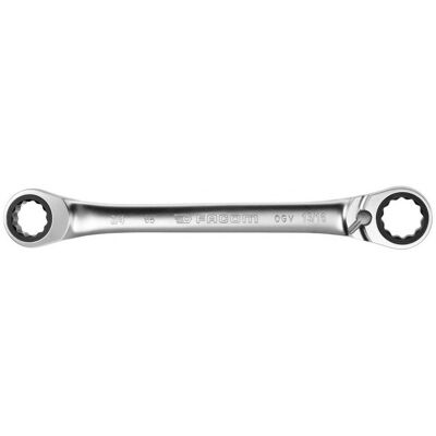 Llave de carraca de anillo reversible offset Facom 65.3/8X7/16 Llave de carraca de anillo reversible offset Facom 65.3/8X7/16