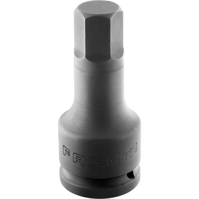 Facom Vaso de impacto - 22mm, 3/4 pulg., Hex., 100mm Facom Vaso de impacto - 22mm, 3/4 pulg., Hex., 100mm