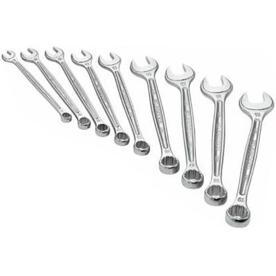 Facom Model 440.Je9 9-Piece Ring Spanner Set - Screw Wrench Set Facom Model 440.Je9 9-Piece Ring Spanner Set - Screw Wrench Set