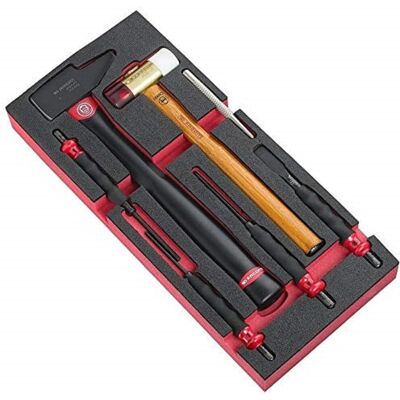 Kit di strumenti Facom - Modulo in schiuma da 7 pezzi per manutenzione Kit di strumenti Facom - Modulo in schiuma da 7 pezzi per manutenzione