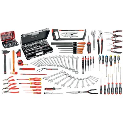 Ensemble d'Outils Facom Premium 130 - Clés, Tournevis, Pinces Ensemble d'Outils Facom Premium 130 - Clés, Tournevis, Pinces